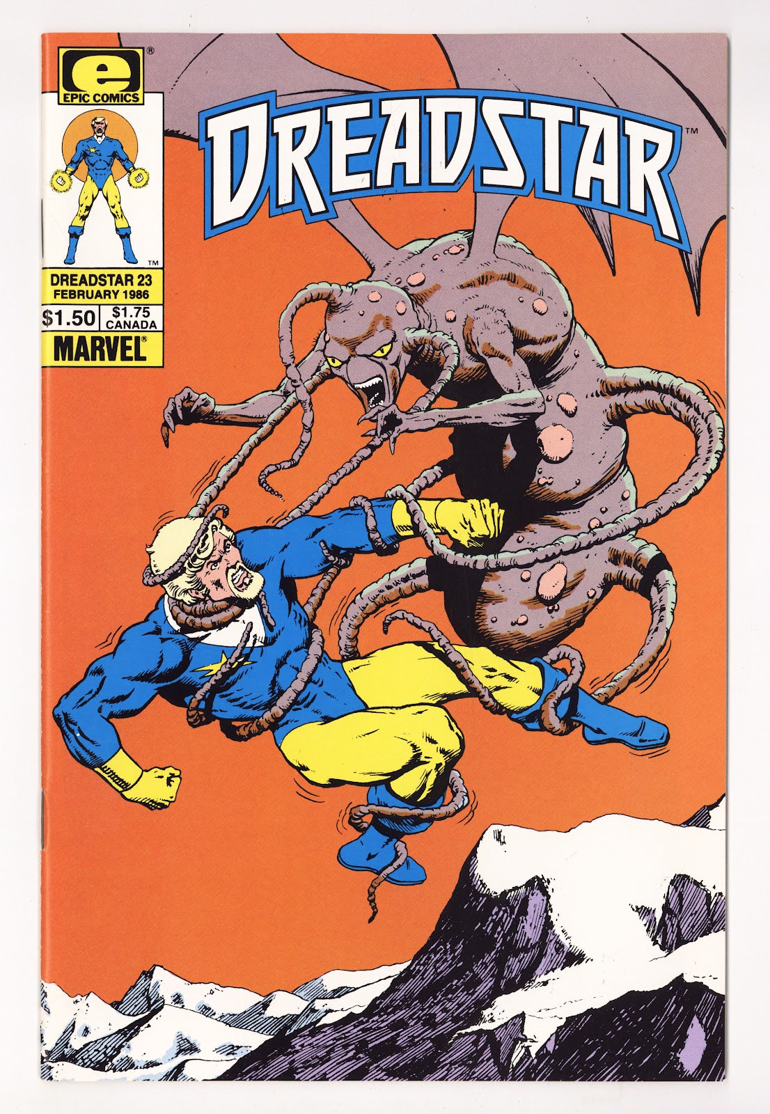Dreadstar Vol 1 23  High Grade   (1986)     
