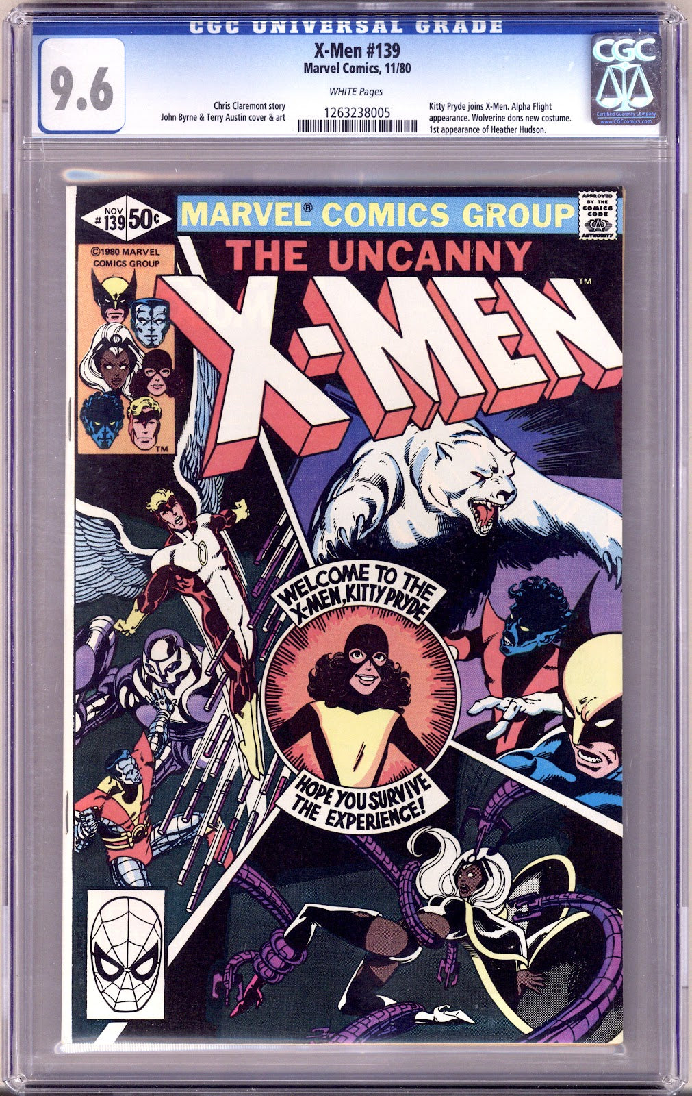 The X-Men Vol 1 139 CGC 9.6 (NM+) (1980) 