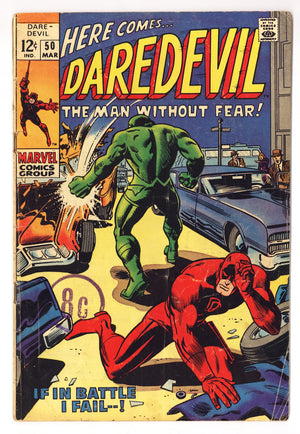 Daredevil Vol 1 50  GD/VG (3.0)   (1969)