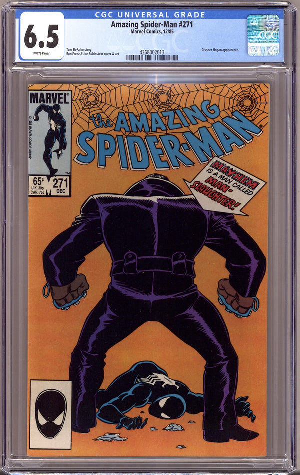The Amazing Spider-Man Vol 1 271 CGC 6.5 (FN+)   (1985)