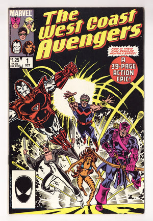 West Coast Avengers Vol 1 1  Mid Grade   (1984)