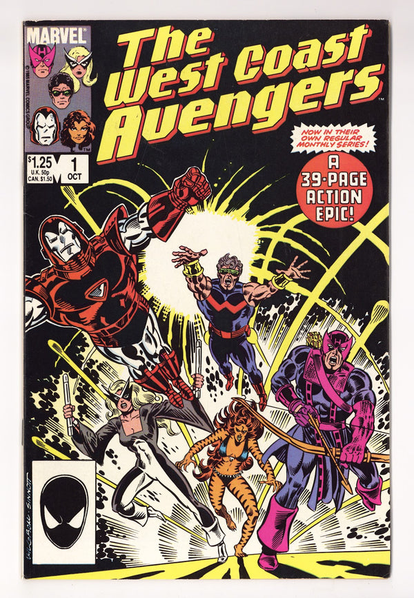 West Coast Avengers Vol 1 1  Mid Grade   (1984)