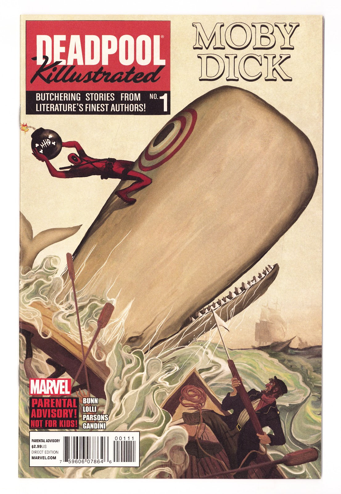 Deadpool Killustrated   1  High Grade   (2013)     