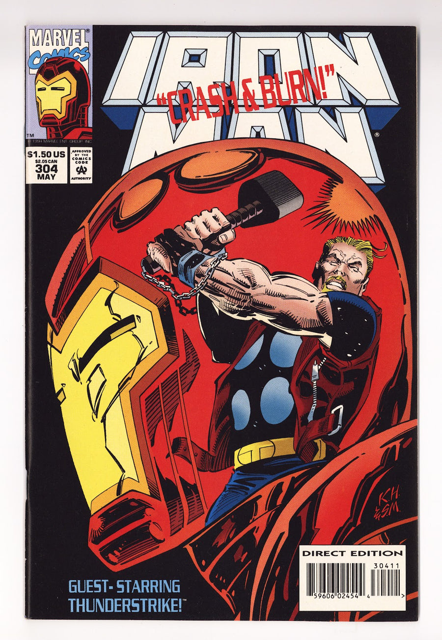 Iron Man Vol 1 304  NM- (9.2)   (1994)     