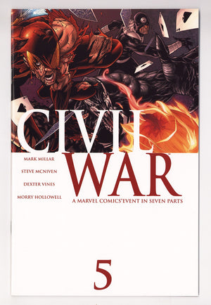 Civil War 5 High Grade (2006) Standard Cover