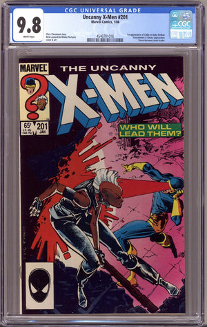 The Uncanny X-Men Vol 1 201 CGC 9.8 (NM/M)   (1986)