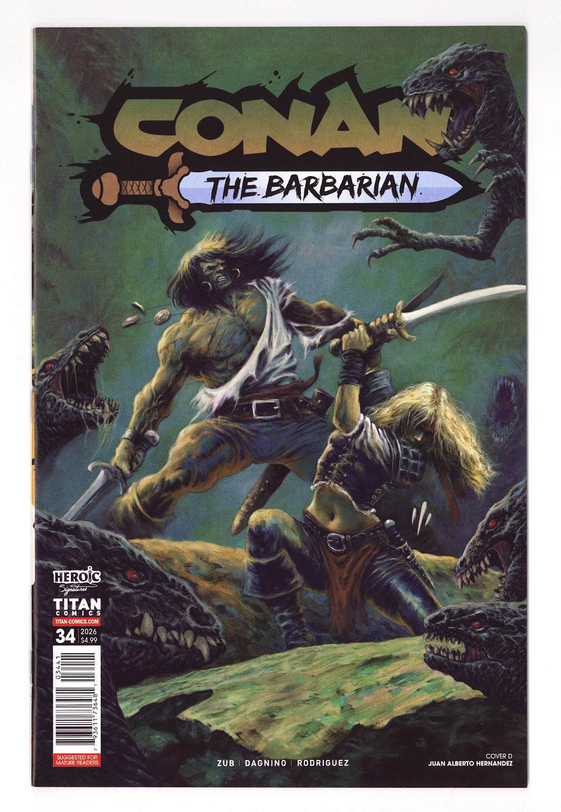 Conan the Barbarian 34 Alberto Variant (2026)