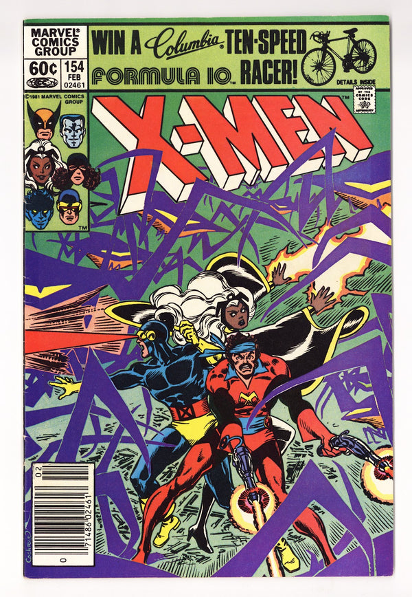 The Uncanny X-Men Vol 1 154  Mid Grade   (1982)   Newsstand