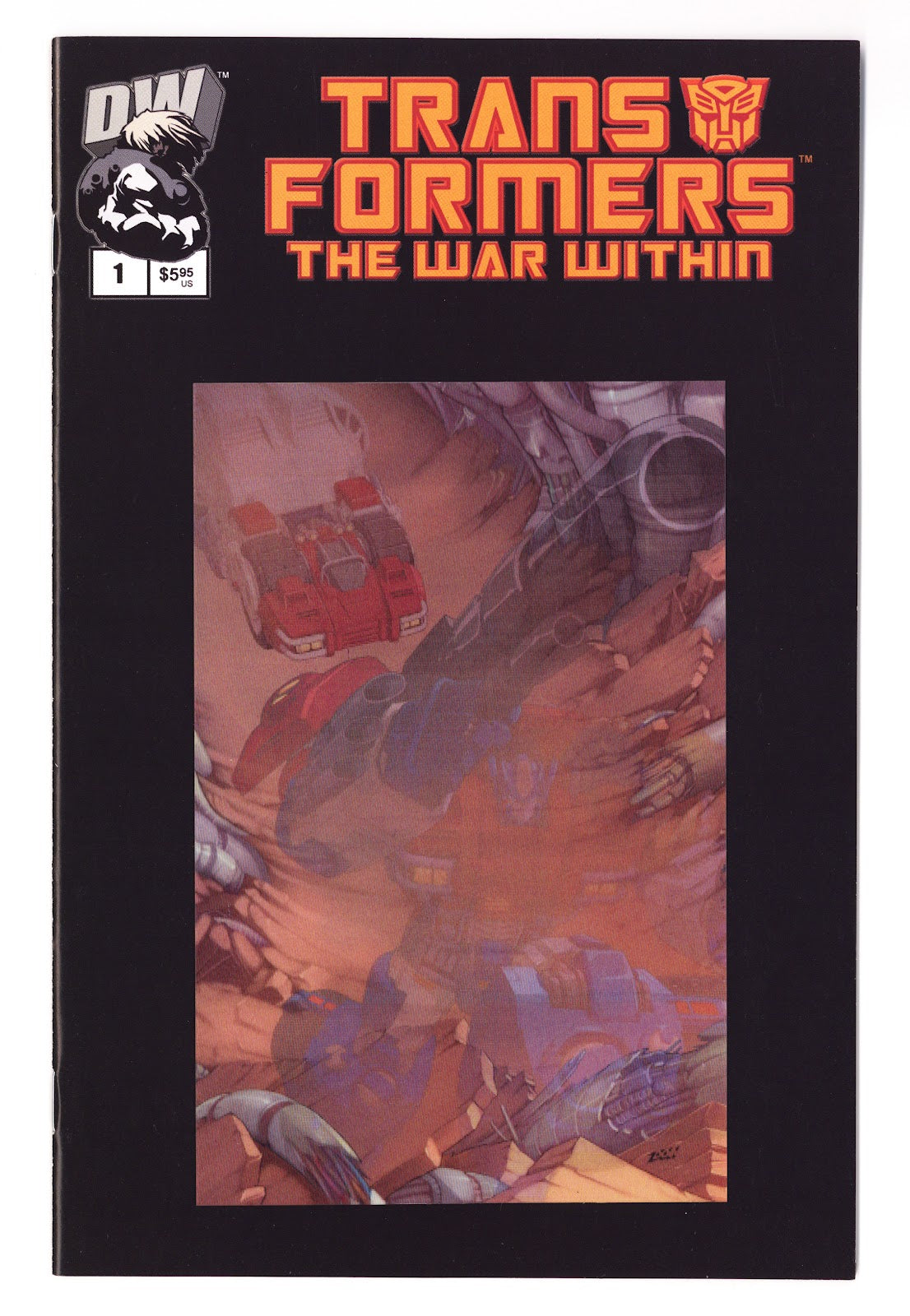 Transformers: The War Within   1  High Grade   (2002) Lenticular  Variant  