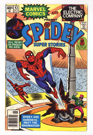 Spidey Super Stories 43 Low Grade (1979) Newsstand