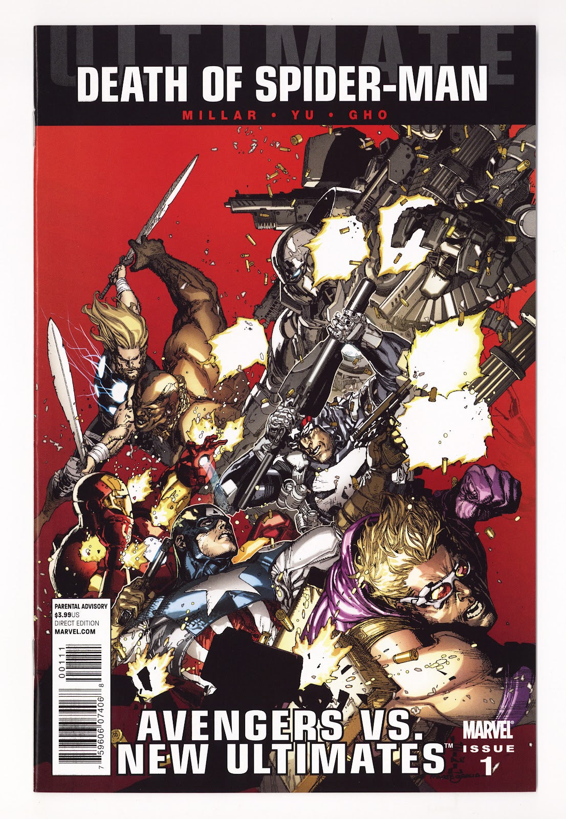 Ultimate Avengers vs. New Ultimates   1  High Grade   (2011)   Standard Cover  