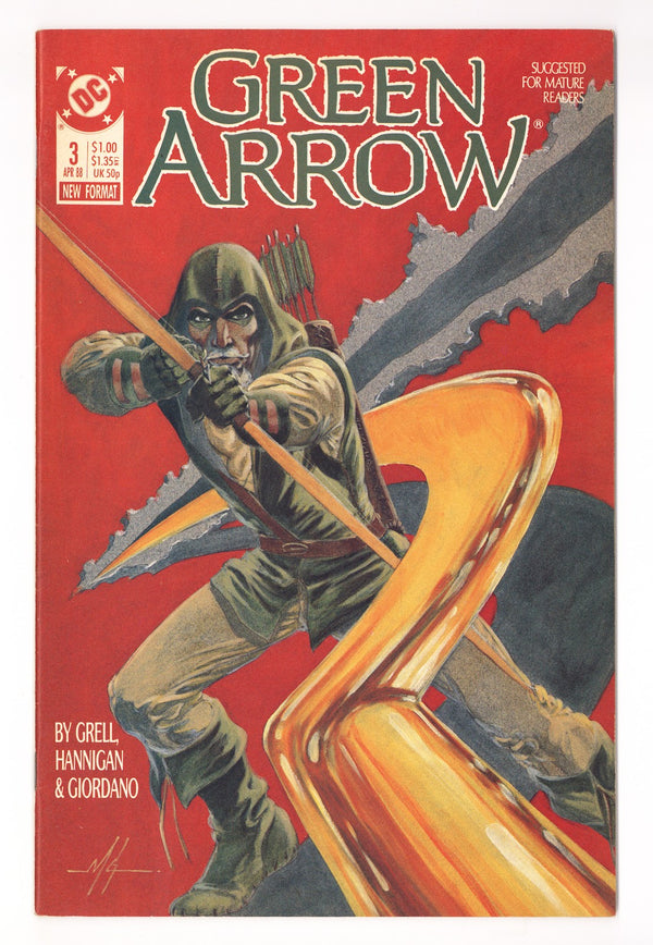 Green Arrow 3 High Grade (1988)