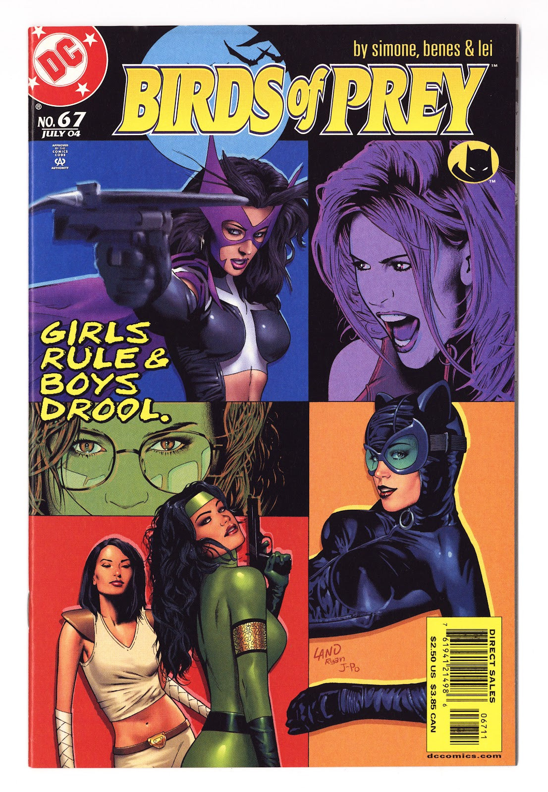 Birds of Prey Vol 1 67 Mid Grade (2004) Direct Sales 