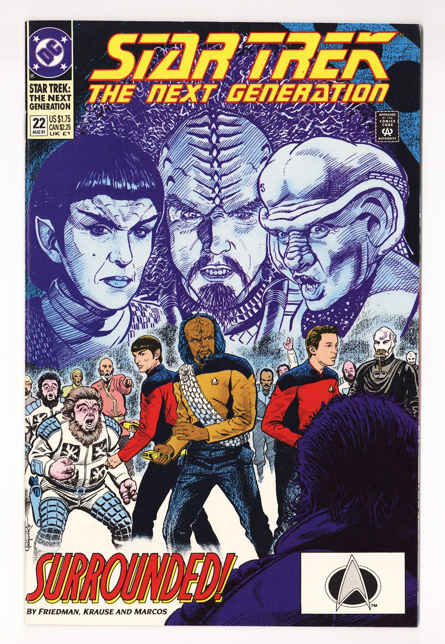 Star Trek: The Next Generation Vol 2 22  High Grade   (1991)