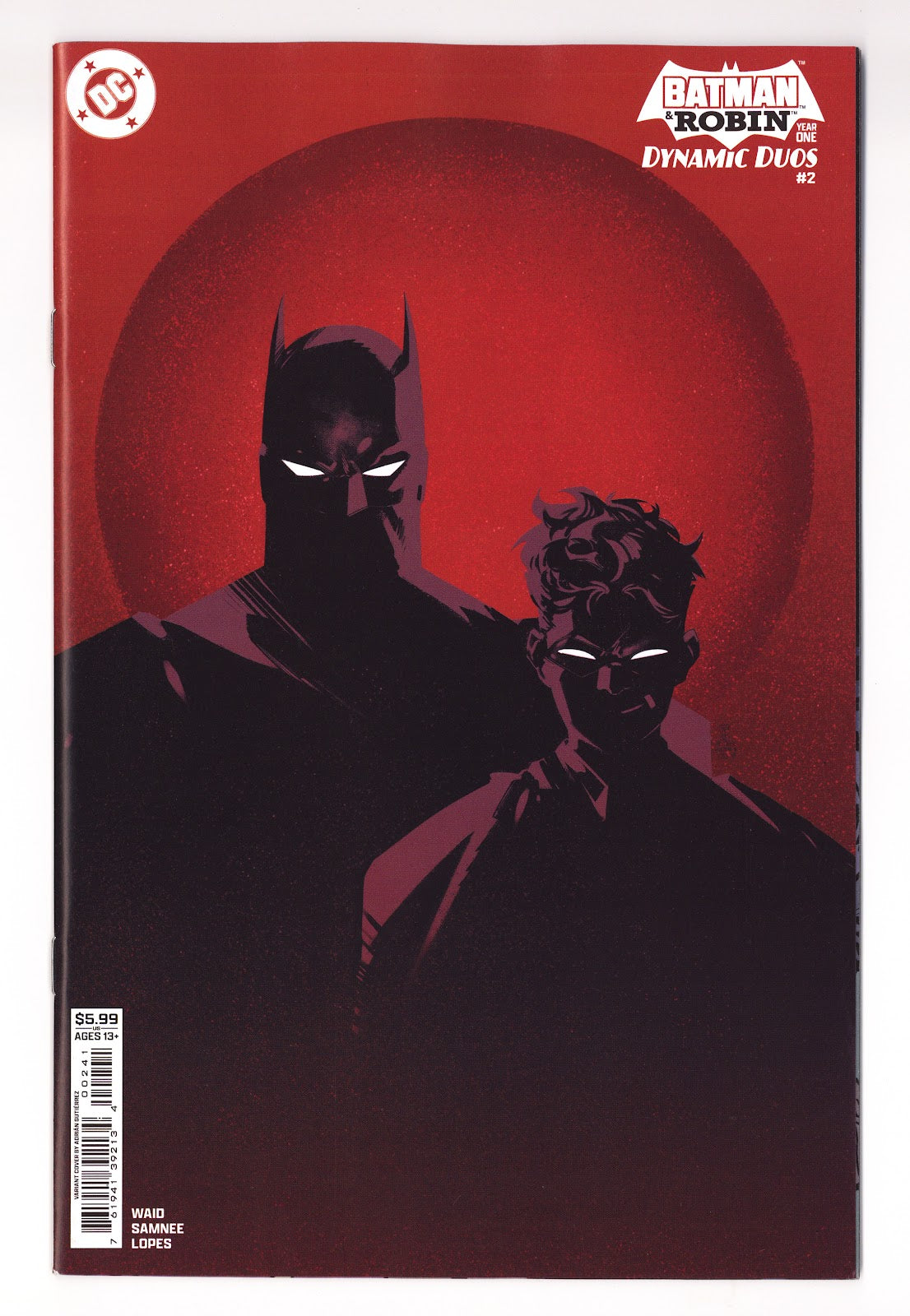 Batman & Robin Year One Dynamic Duos 2 Gutierrez Variant (2026)