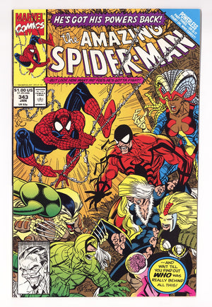 The Amazing Spider-Man Vol 1 343 High Grade (1991)