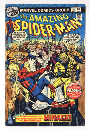 The Amazing Spider-Man Vol 1 156  VG+ (4.5)   (1976)   25¢