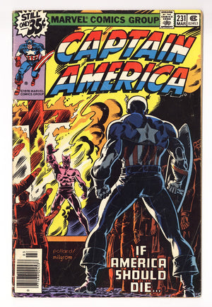 Captain America Vol 1 231  Very Low Grade   (1979)