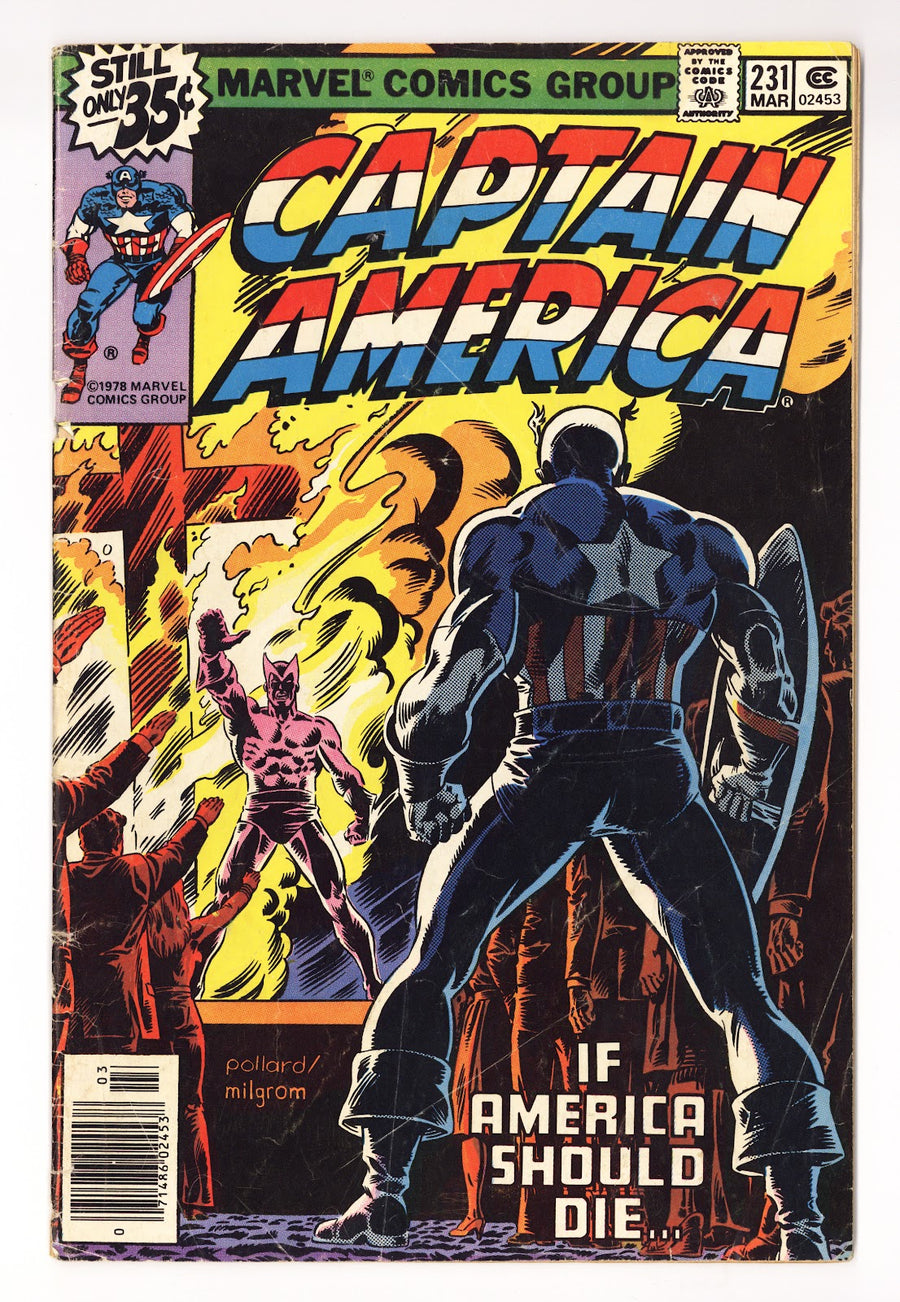 Captain America Vol 1 231  Very Low Grade   (1979)