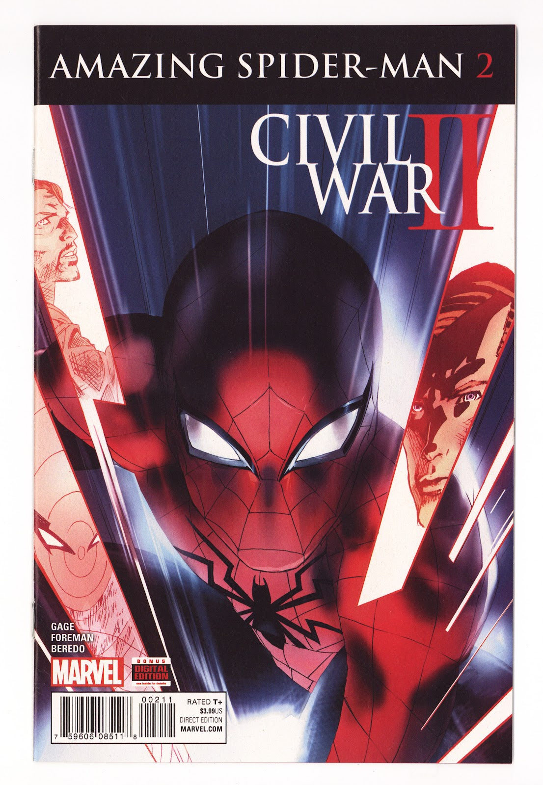 Civil War II: Amazing Spider-Man 2 High Grade (2016) 