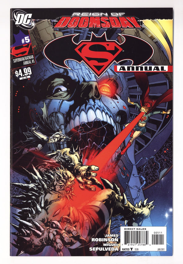 Superman / Batman Annual 5 High Grade (2011)