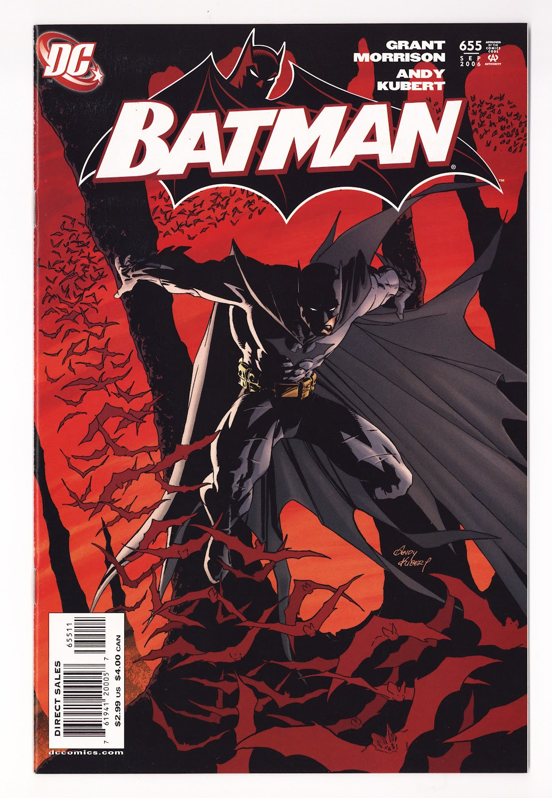Batman Vol 1 655  VF (8.0)   (2006) Sales     