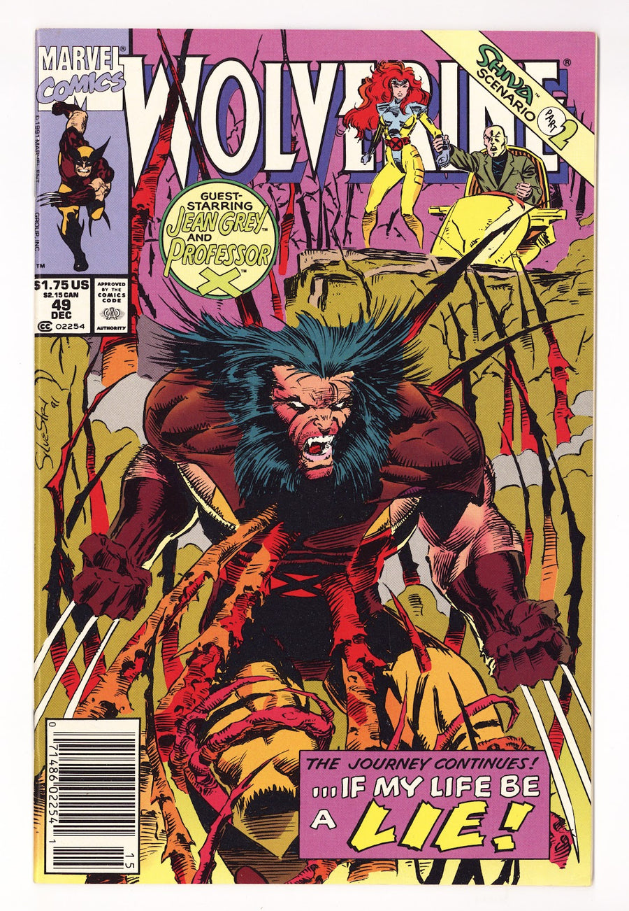 Wolverine Vol 2 49  High Grade   (1991)   Newsstand  