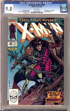 The Uncanny X-Men Vol 1 266 CGC 9.8 (NM/M)   (1990)   Old Case