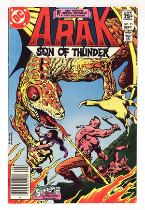 Arak / Son of Thunder   25  Low Grade   (1983)   Canadian Price Variant