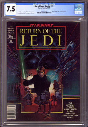 Marvel Super Special Vol 1 27 CGC 7.5 (VF-) Return of the Jedi  (1983)