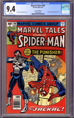 Marvel Tales Vol 2 106 CGC 9.4 (NM) (1979) Newsstand