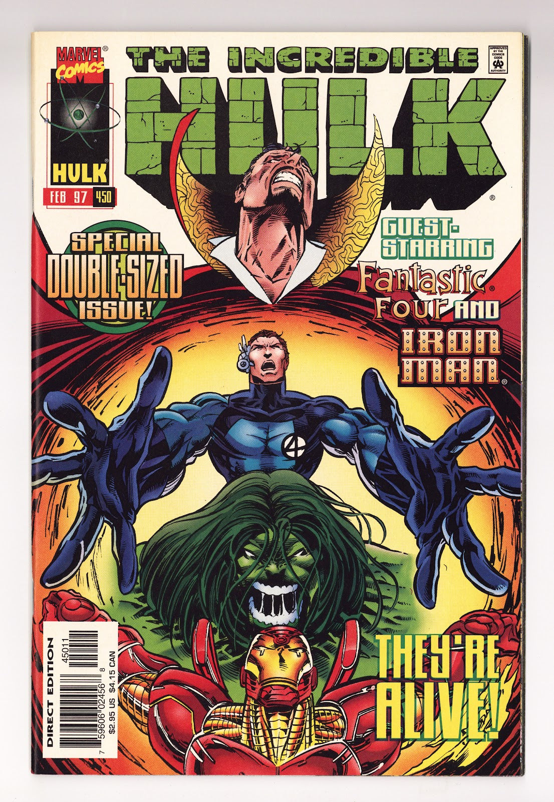 The Incredible Hulk Vol 1 450  High Grade   (1997)     