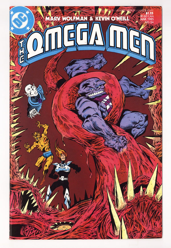 The Omega Men Vol 1 24 High Grade (1985)