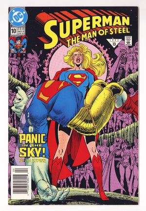 Superman: The Man of Steel 10 Mid Grade (1992) Newsstand
