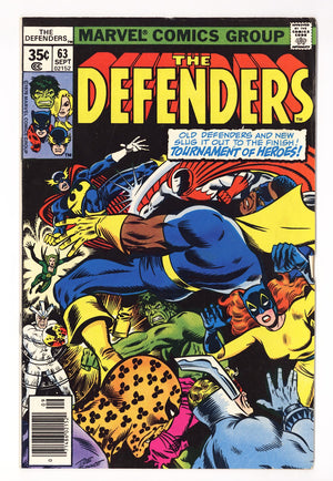 The Defenders Vol 1 63  Mid Grade   (1978)