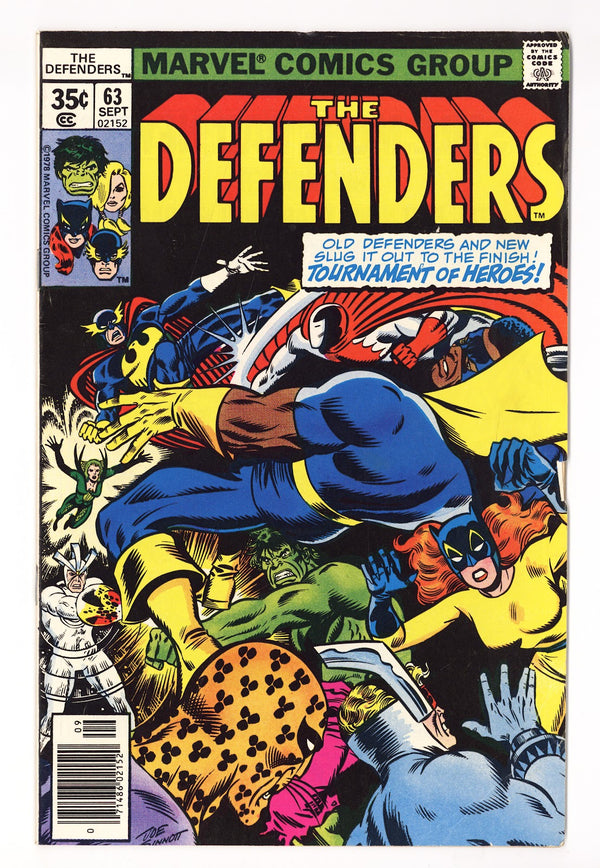 The Defenders Vol 1 63  Mid Grade   (1978)
