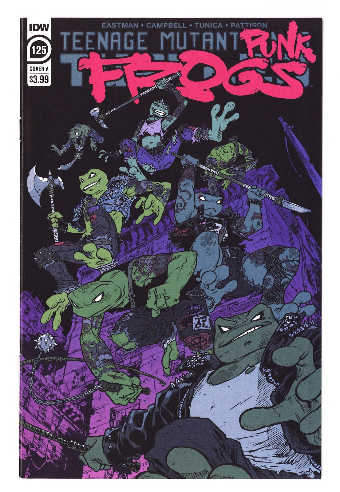 Teenage Mutant Ninja Turtles Vol 5 125 Mid Grade (2022) 