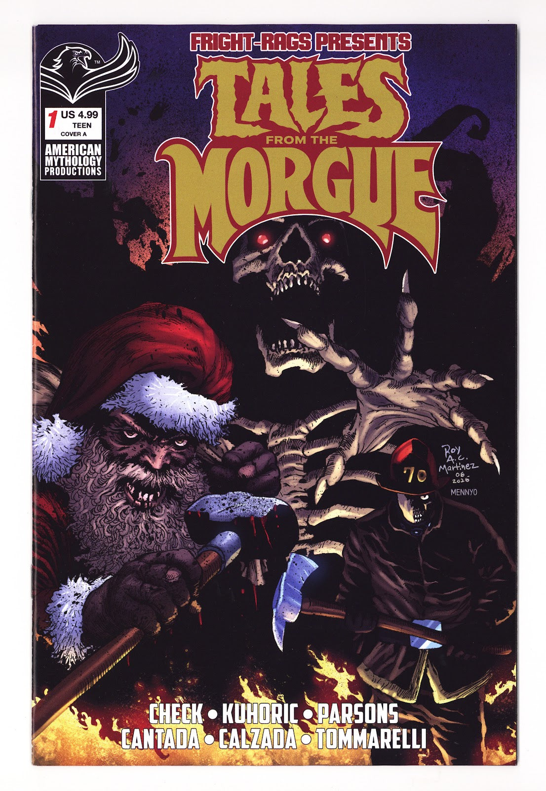 Fright Rags Presents Tales From the Morgue #1 (2026) Martinez