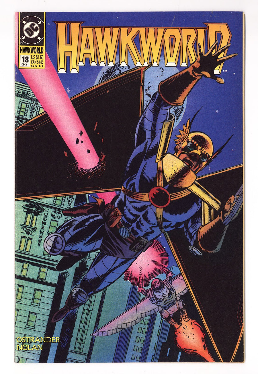 Hawkworld Vol 2 18  Mid Grade   (1991)     