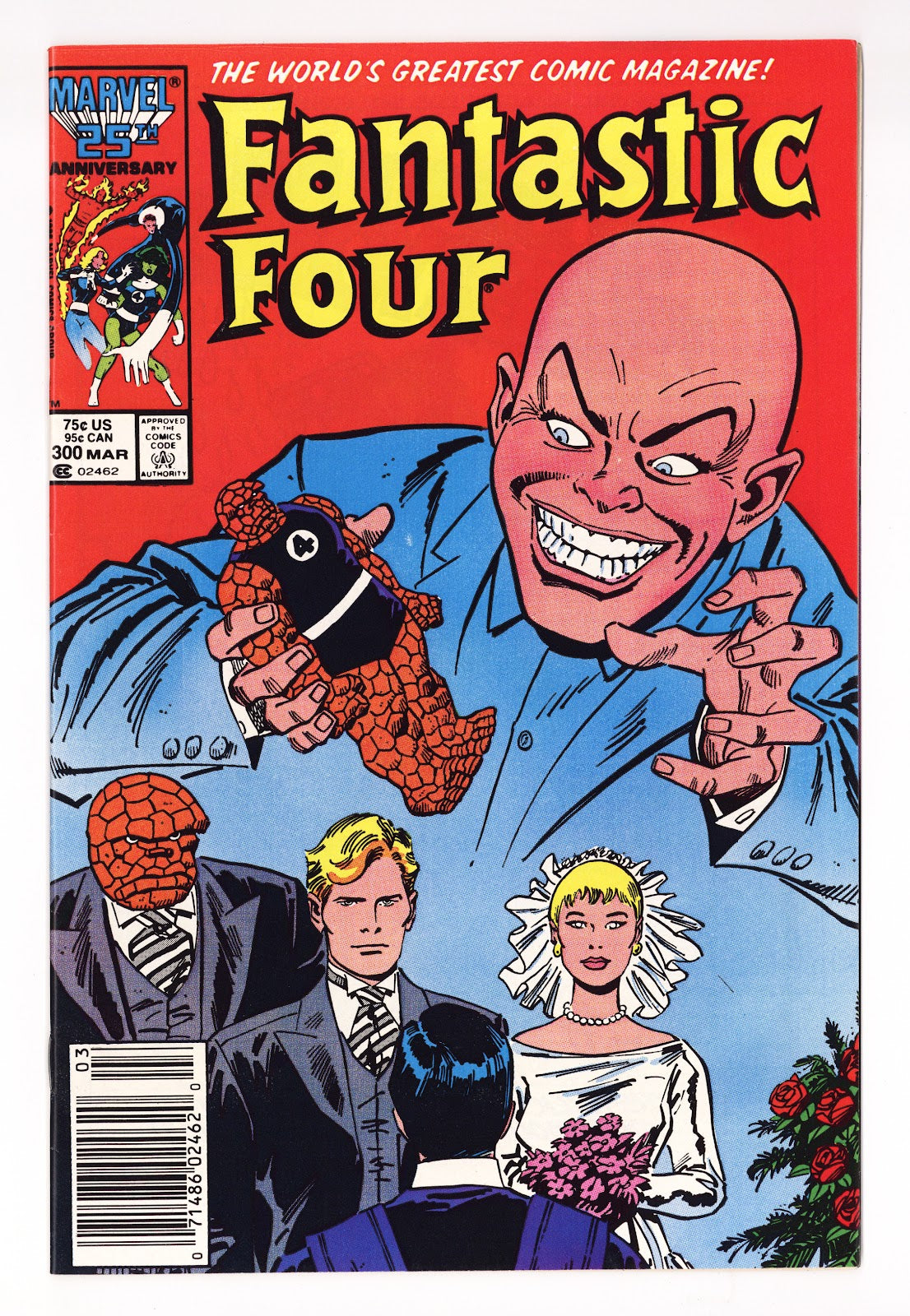 Fantastic Four Vol 1 300 High Grade (1987) Newsstand 