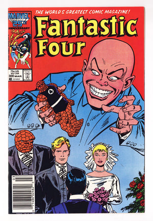 Fantastic Four Vol 1 300 High Grade (1987) Newsstand