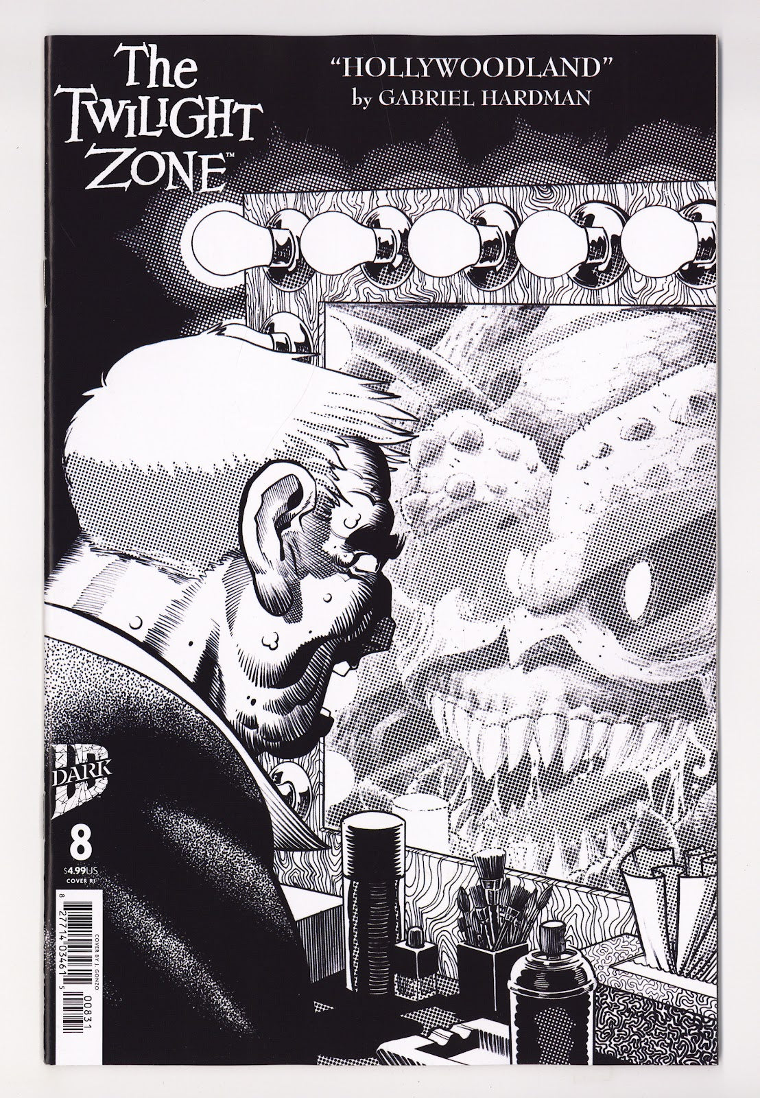 The Twilight Zone 8 Gonzo B&W Incentive VF/NM (2026)