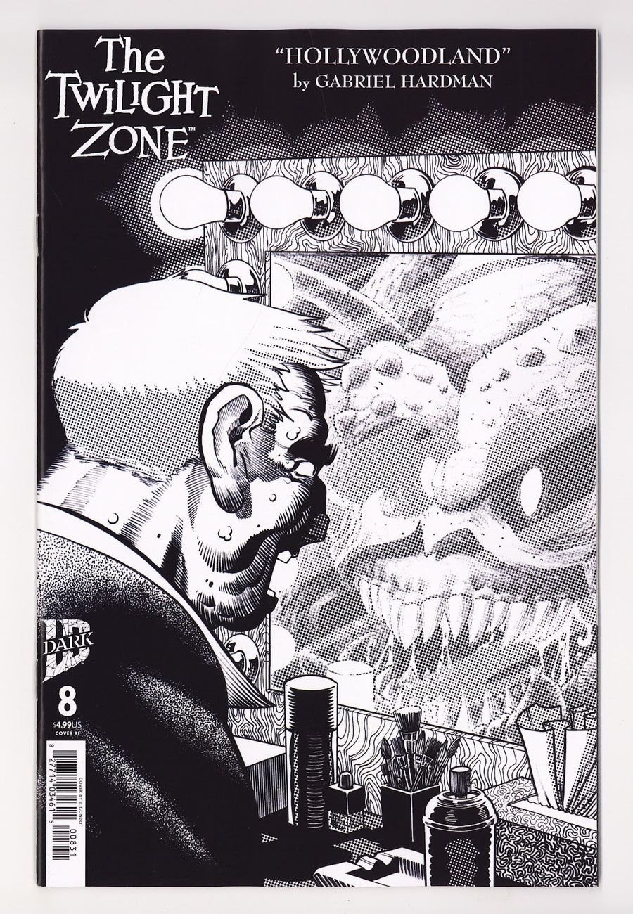 The Twilight Zone 8 Gonzo B&W Incentive VF/NM (2026)