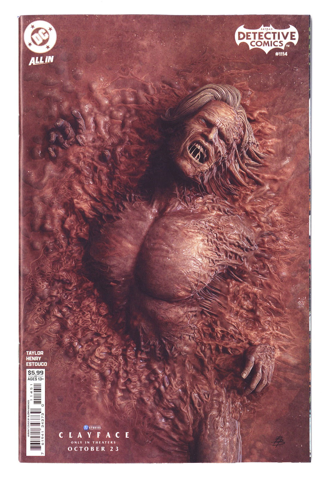 Detective Comics Vol 3 #1114 (2026) Barends Variant