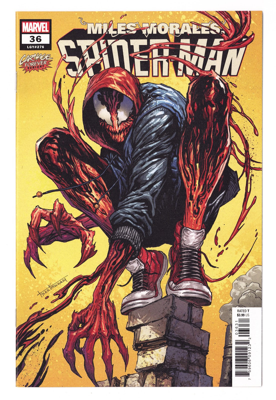 Miles Morales: Spider-Man 36 (276) High Grade (2022) Kirkham Variant 