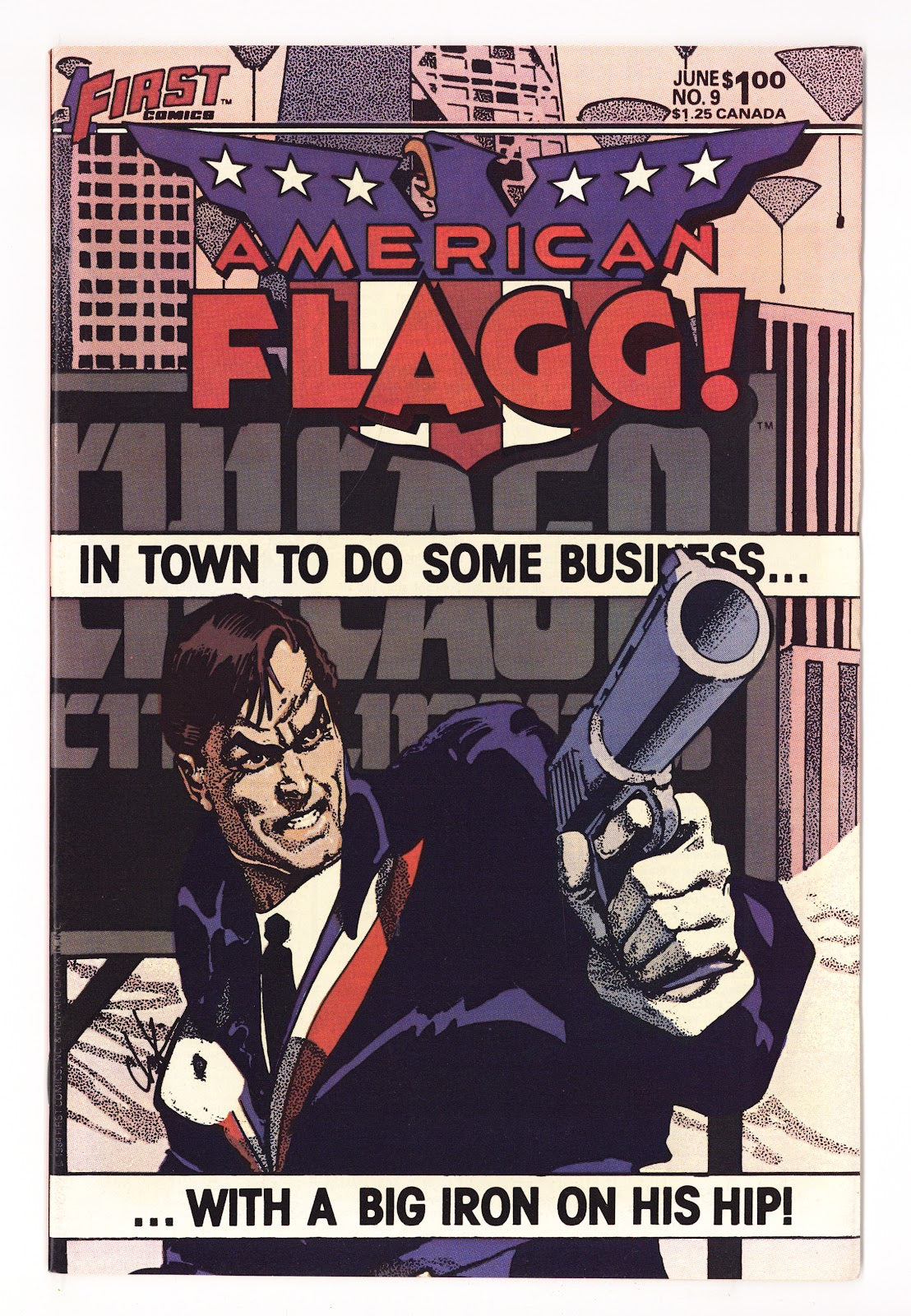 American Flagg! Vol 1 9 High Grade (1984) 