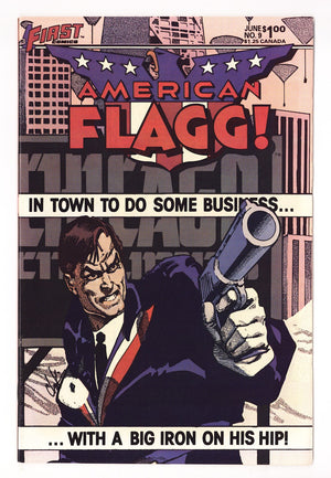American Flagg! Vol 1 9 High Grade (1984)