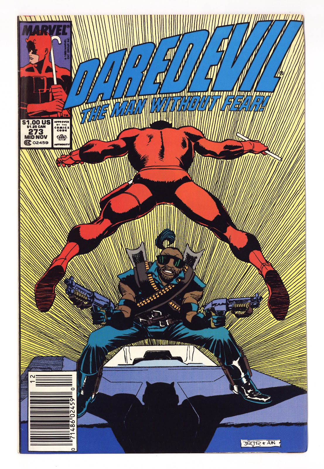 Daredevil Vol 1 273  High Grade   (1989)   Newsstand