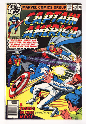 Captain America Vol 1 229 Mid Grade (1979)