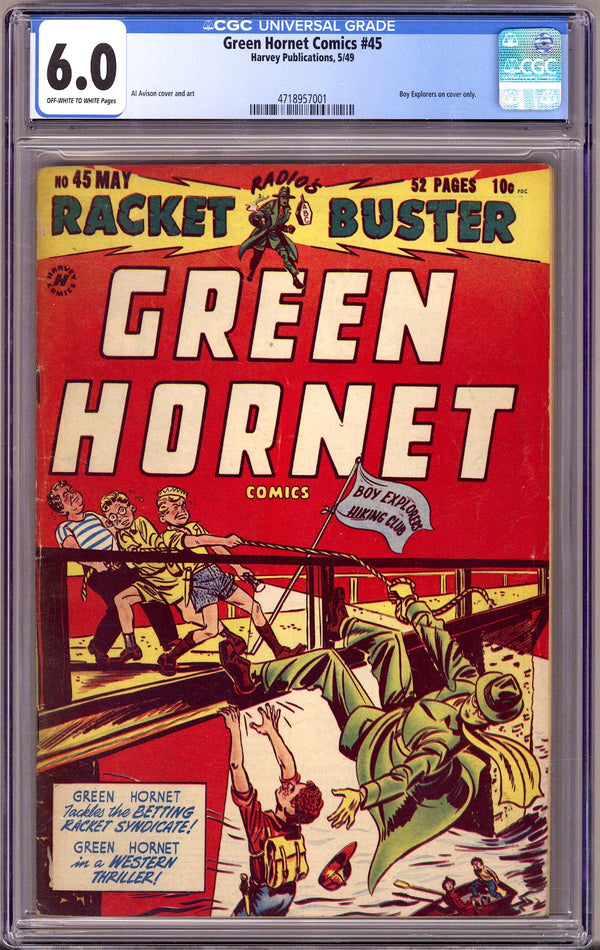 Green Hornet, Racket Buster 45 CGC 6.0 (FN) (1949)